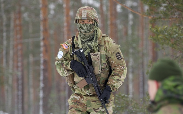 Virginia Army National Guard Engineers train on mine emplacement during Arctic Forge 25