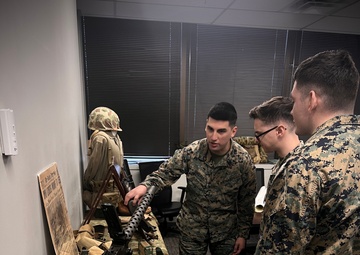 Learning from the Past to Lead in the Future: Marines Participate in 80th Anniversary of Iwo Jima Brief