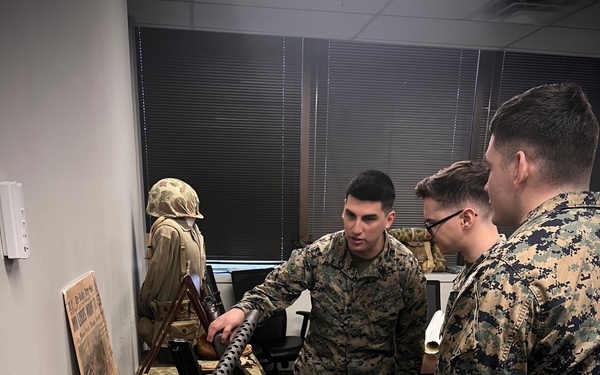 Learning from the Past to Lead in the Future: Marines Participate in 80th Anniversary of Iwo Jima Brief