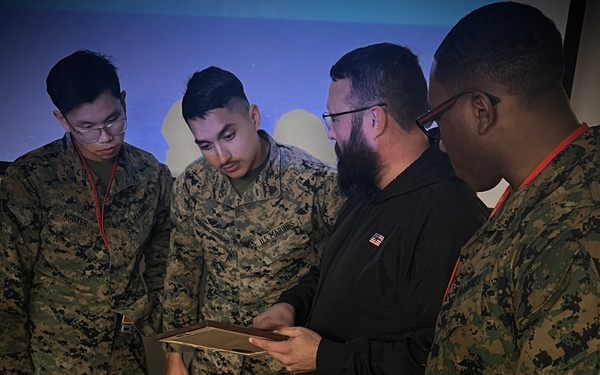 Learning from the Past to Lead in the Future: Marines Participate in 80th Anniversary of Iwo Jima Brief