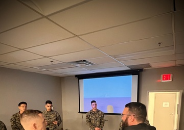 Learning from the Past to Lead in the Future: Marines Participate in 80th Anniversary of Iwo Jima Brief