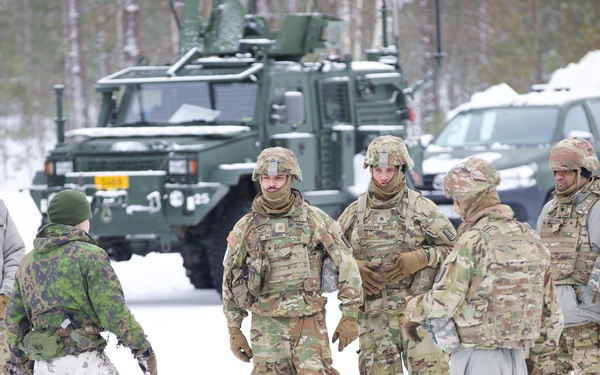 Virginia Army National Guard Engineers train on mine emplacement during Arctic Forge 25
