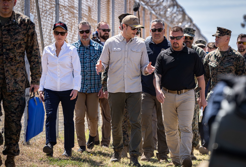 SECDEF Hegseth visits Naval Station Guantanamo Bay