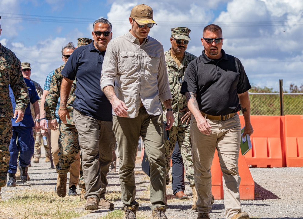 SECDEF Hegseth visits Naval Station Guantanamo Bay