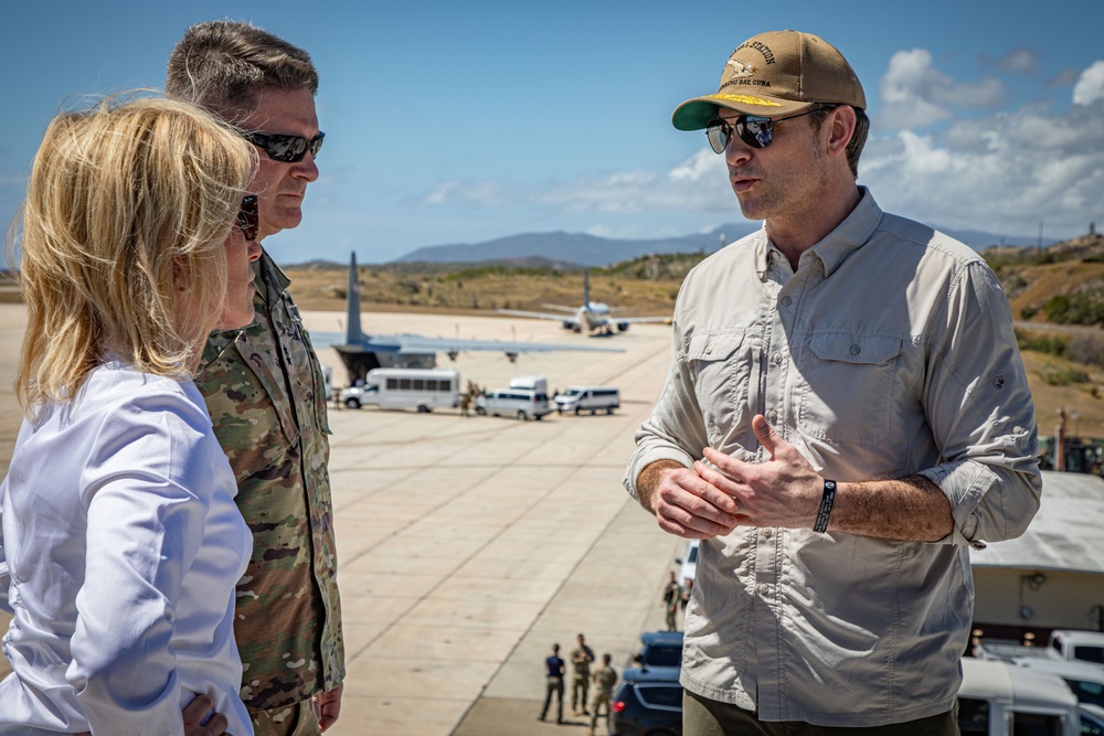 SECDEF Hegseth visits Naval Station Guantanamo Bay