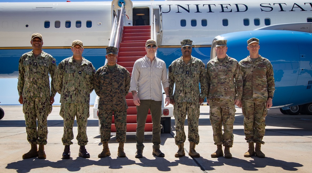 SECDEF Hegseth visits Naval Station Guantanamo Bay