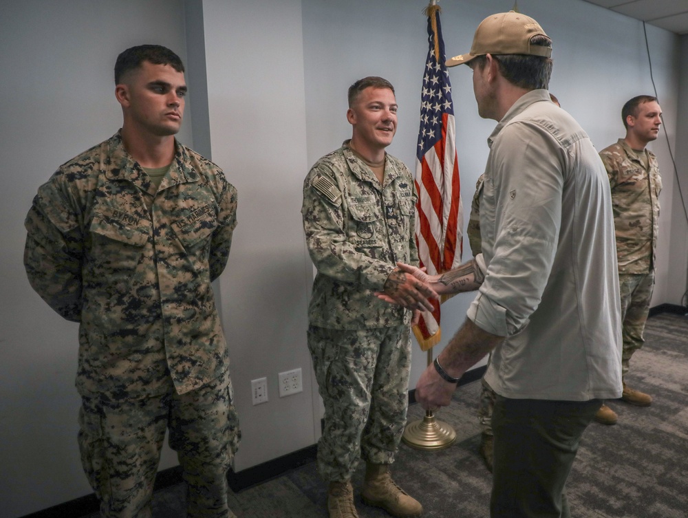 SECDEF Hegseth visits Naval Station Guantanamo Bay