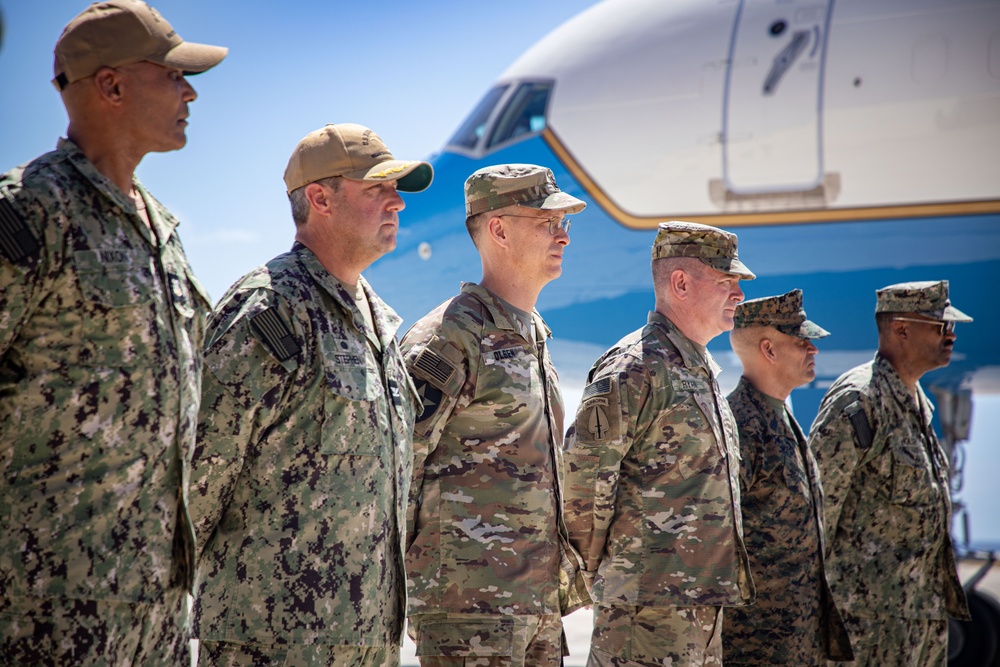 SECDEF Hegseth visits Naval Station Guantanamo Bay