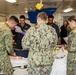 Sailors and staff with U.S. Fleet Forces, Naval Medical Forces Atlantic, and Naval Air Force Atlantic conduct Quality Medical Assist Visit aboard USS Gerald R. Ford (CVN 78)