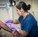 Sailors and staff with U.S. Fleet Forces, Naval Medical Forces Atlantic, and Naval Air Force Atlantic conduct Quality Medical Assist Visit aboard USS Gerald R. Ford (CVN 78)