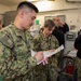 Sailors and staff with U.S. Fleet Forces, Naval Medical Forces Atlantic, and Naval Air Force Atlantic conduct Quality Medical Assist Visit aboard USS Gerald R. Ford (CVN 78)