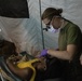 U.S. Marines and Sailors with II MEF engage in a medical and dental civil action program in the Bahamas