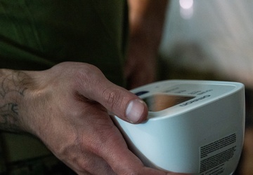 U.S. Marines and Sailors with II MEF engage in a medical and dental civil action program in The Bahamas