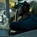 U.S. Marines with VMA-231 conduct maintenance on the AV-8B Harrier II