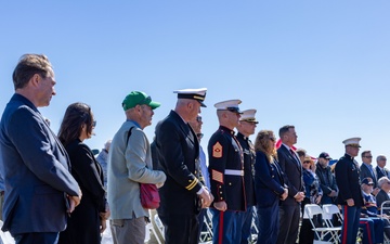 John Basilone Plaque Dedication