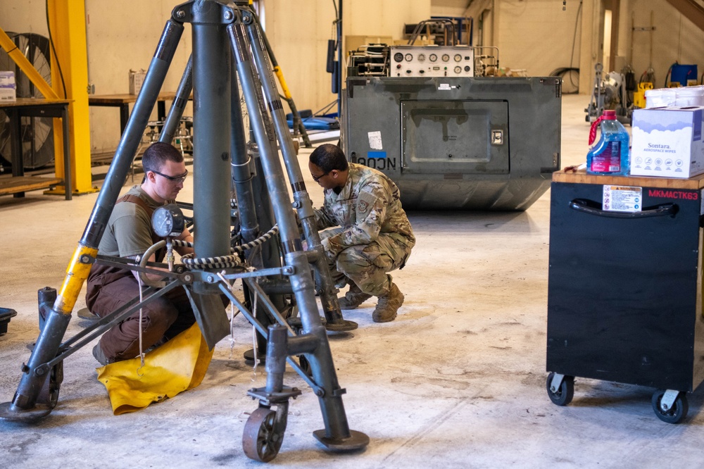 22 MXS AGE Airmen support the mission from behind the scenes