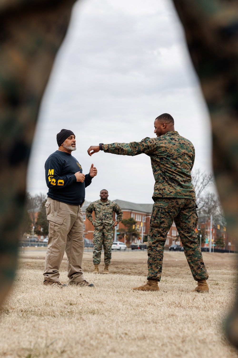 U.S. Marines participate in SAF training