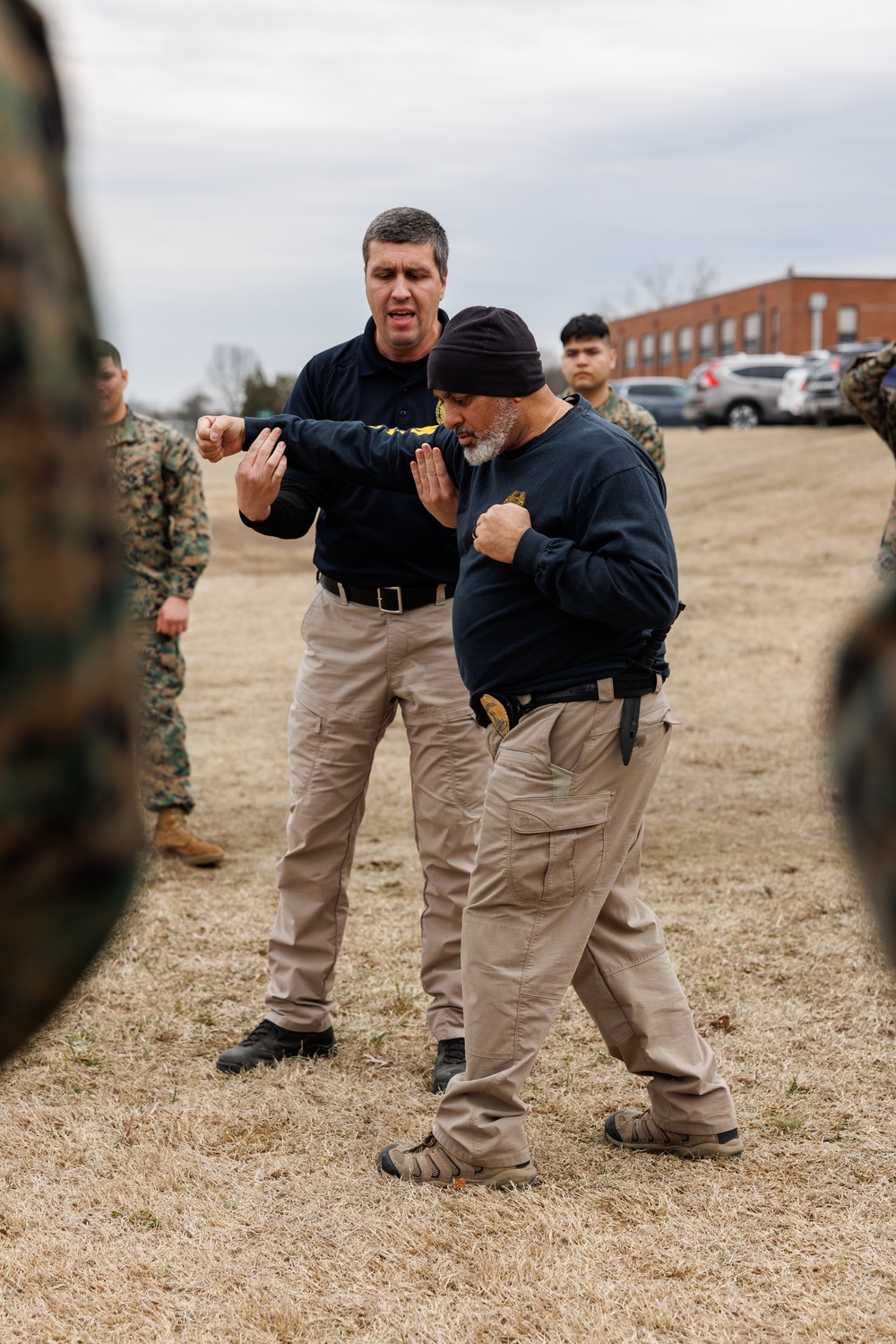 U.S. Marines participate in SAF training