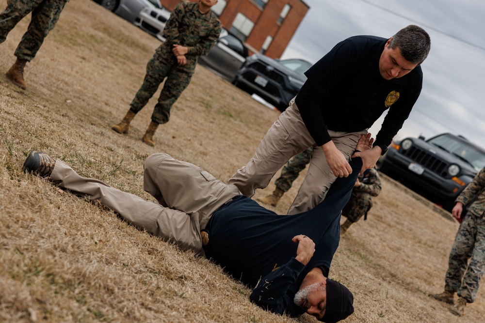 U.S. Marines participate in SAF training