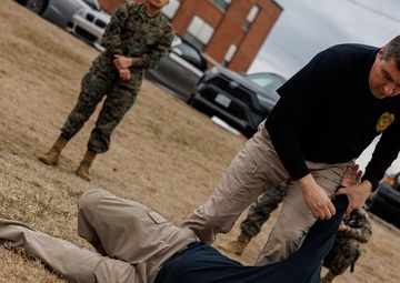 U.S. Marines participate in SAF training