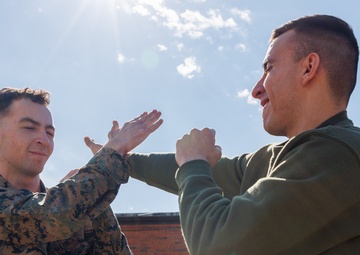 U.S. Marines participate in SAF training