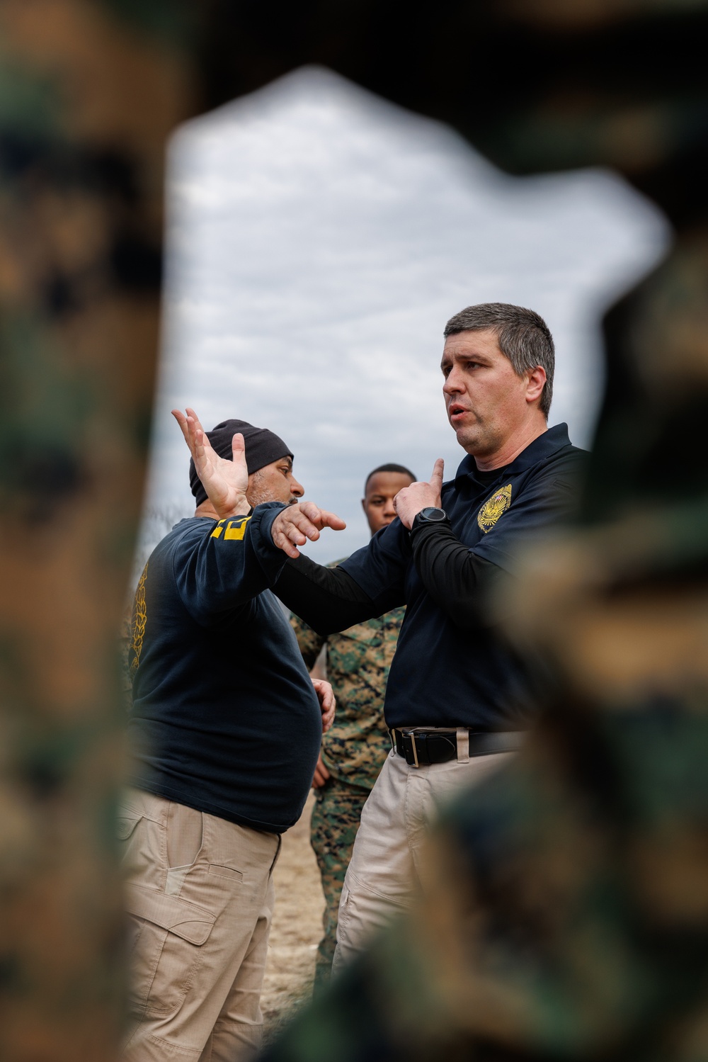 U.S. Marines participate in SAF training