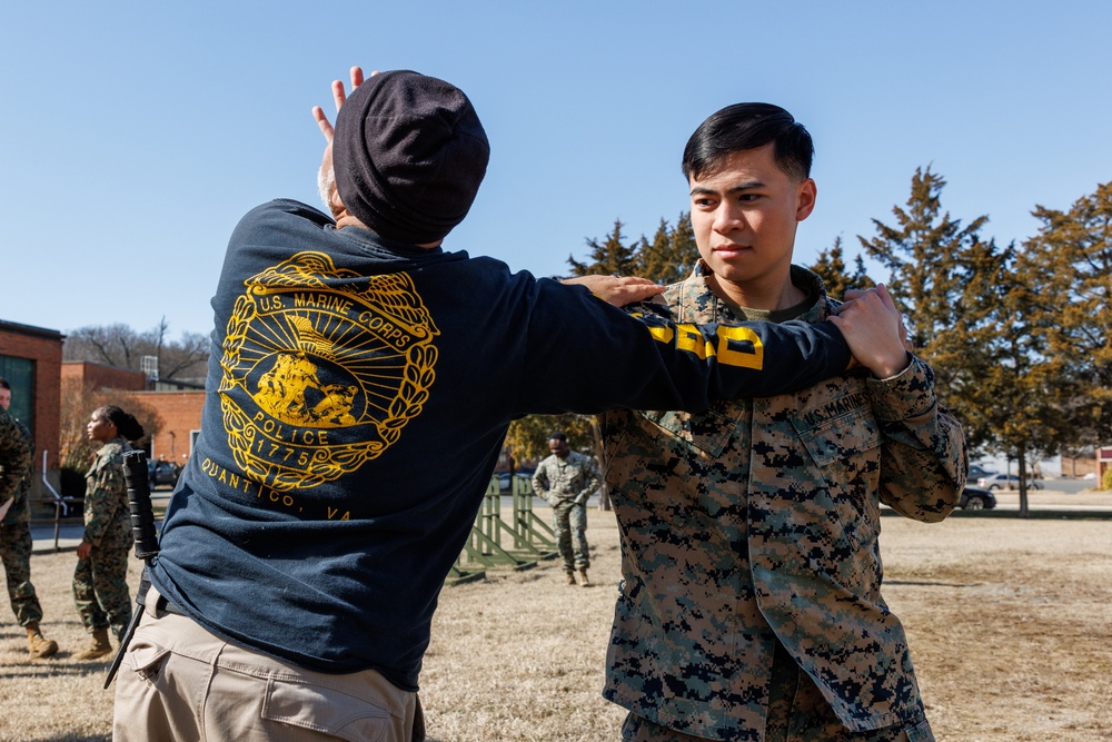 U.S. Marines participate in SAF training