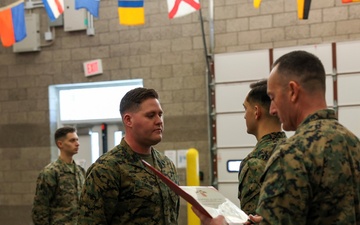 Paying It Forward: Marine Receives Navy and Marine Corps Achievement Medal