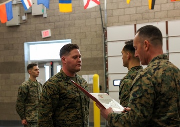 Paying It Forward: Marine Receives Navy and Marine Corps Achievement Medal