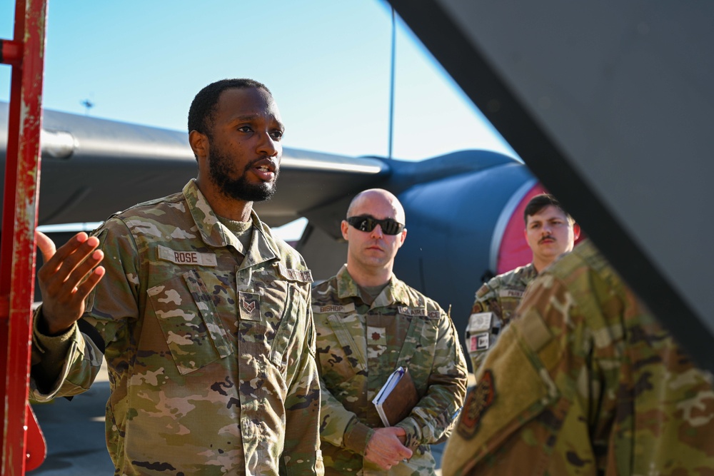 6th MDG bioenvironmental engineers train on the flightline