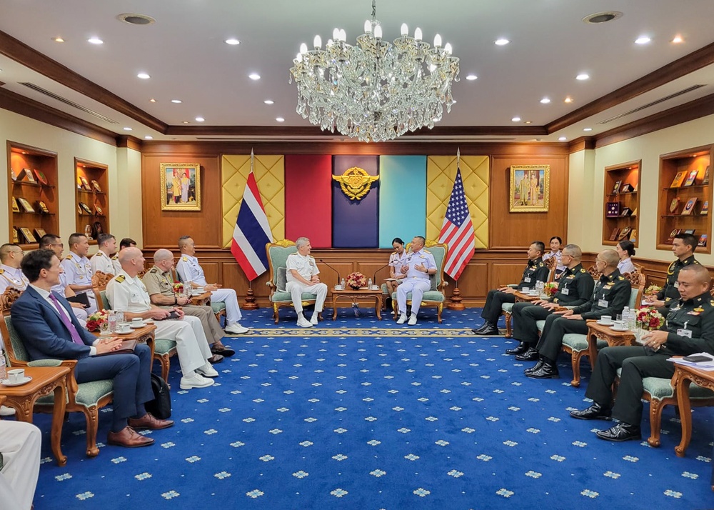 Adm. Steve Koehler, commander, U.S. Pacific Fleet visits Thailand