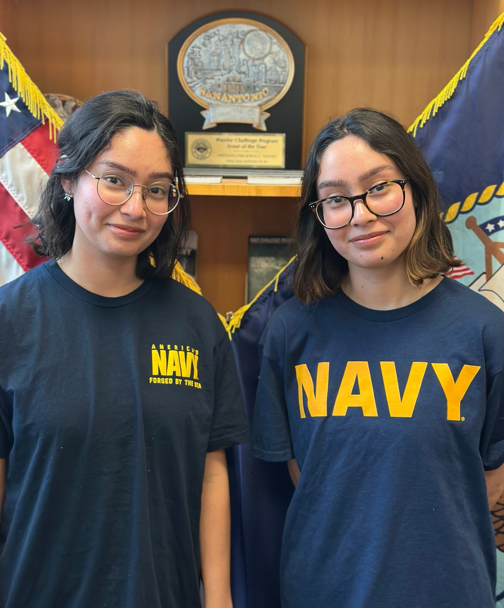 Leander, Texas, Twins Embark on a Navy Journey