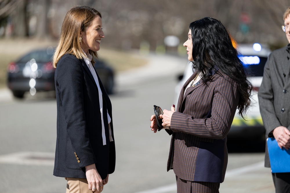 European Parliament President Roberta Metsola Visits ANC