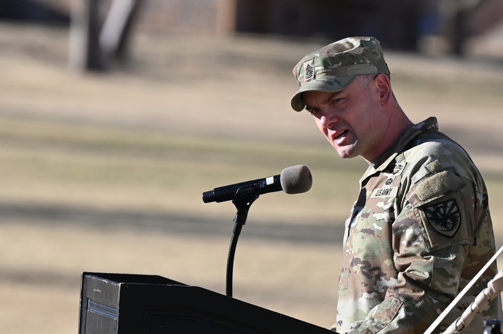 111th Military Intelligence Brigade Welcomes New Senior Enlisted Leader in Change of Responsibility Ceremony