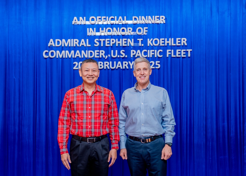 Adm. Steve Koehler, commander, U.S. Pacific Fleet, visits Thailand