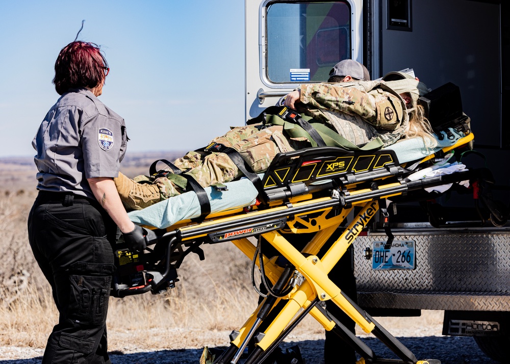 1-78 FA BN conducts Medevac Exercise