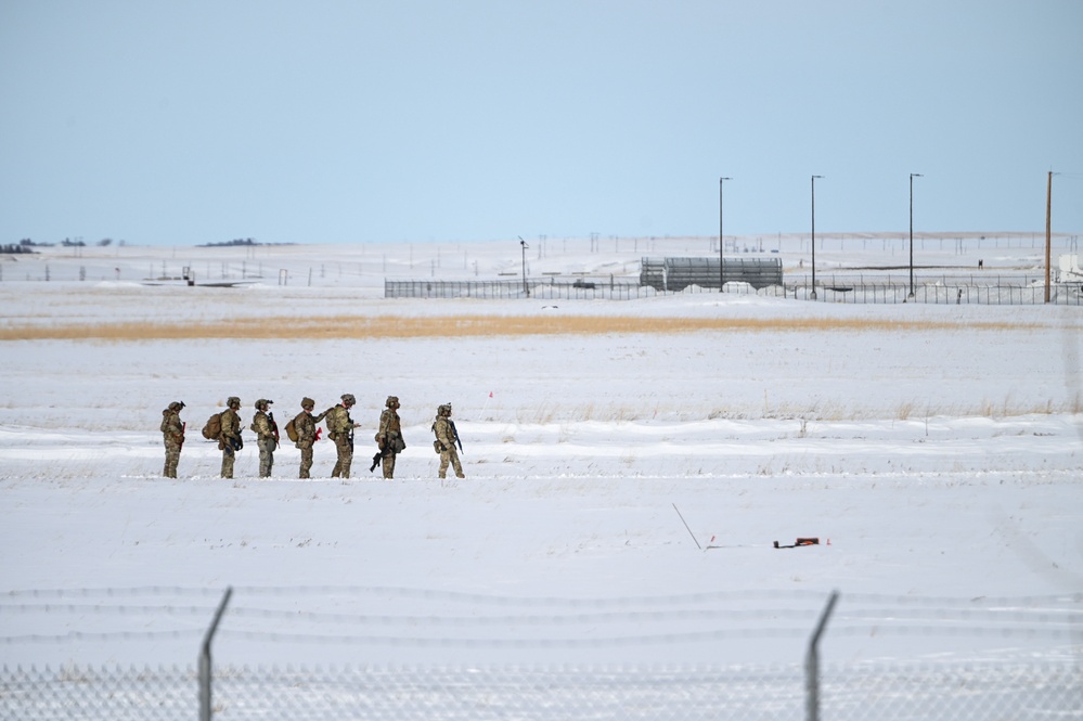 Malmstrom tactical response force Airmen support MH-139A initial operations test and evaluations