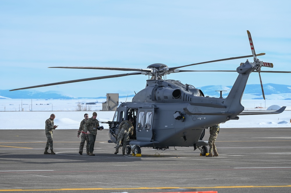 Malmstrom tactical response force Airmen support MH-139A initial operations test and evaluations