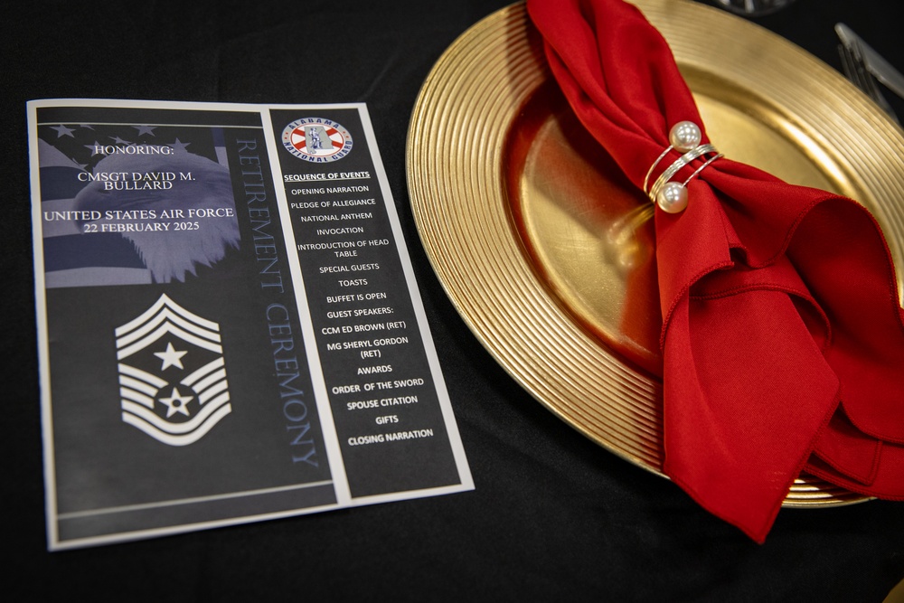 Former Alabama Guard Command Senior Enlisted Leader celebrates retirement