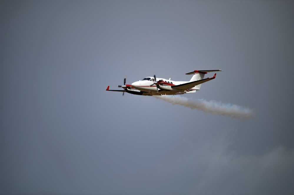 Cowboy Guard and the California Air National Guard conduct MAFFS training in Arizona