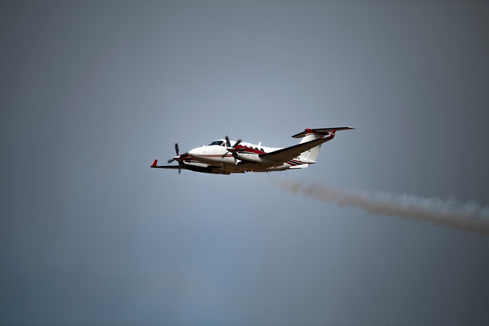 Cowboy Guard and the California Air National Guard conduct MAFFS training in Arizona