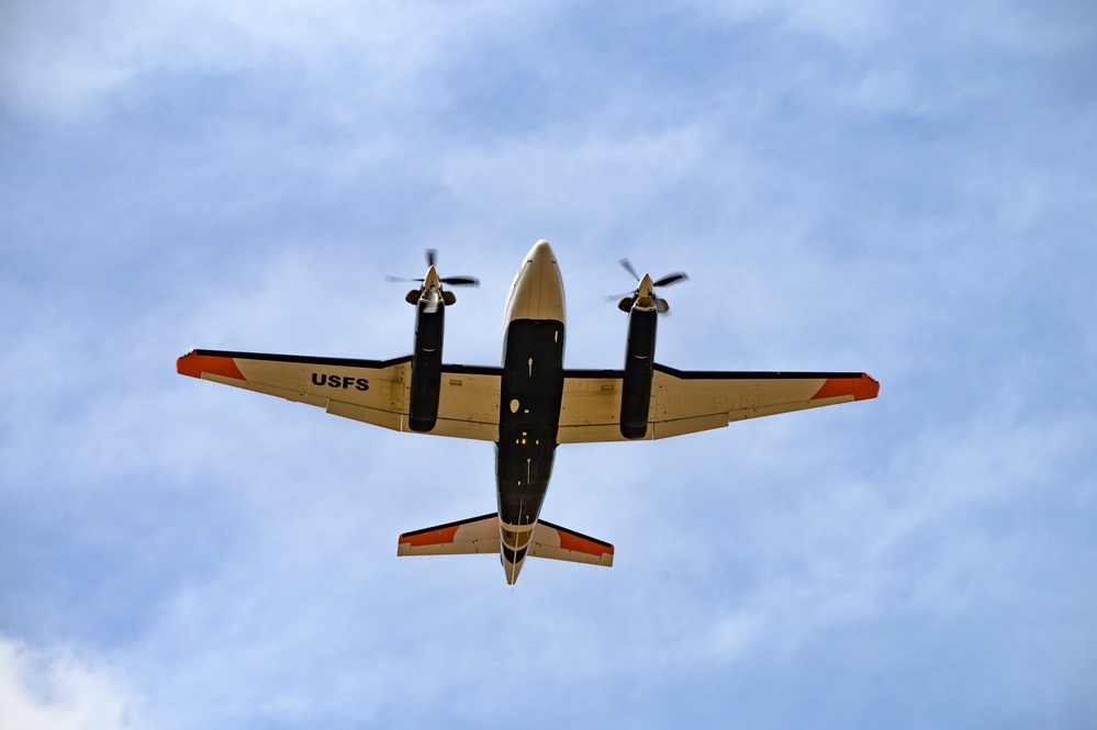 Cowboy Guard and the California Air National Guard conduct MAFFS training in Arizona