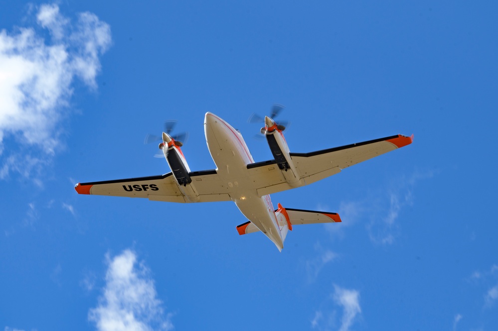 Cowboy Guard and the California Air National Guard conduct MAFFS training in Arizona