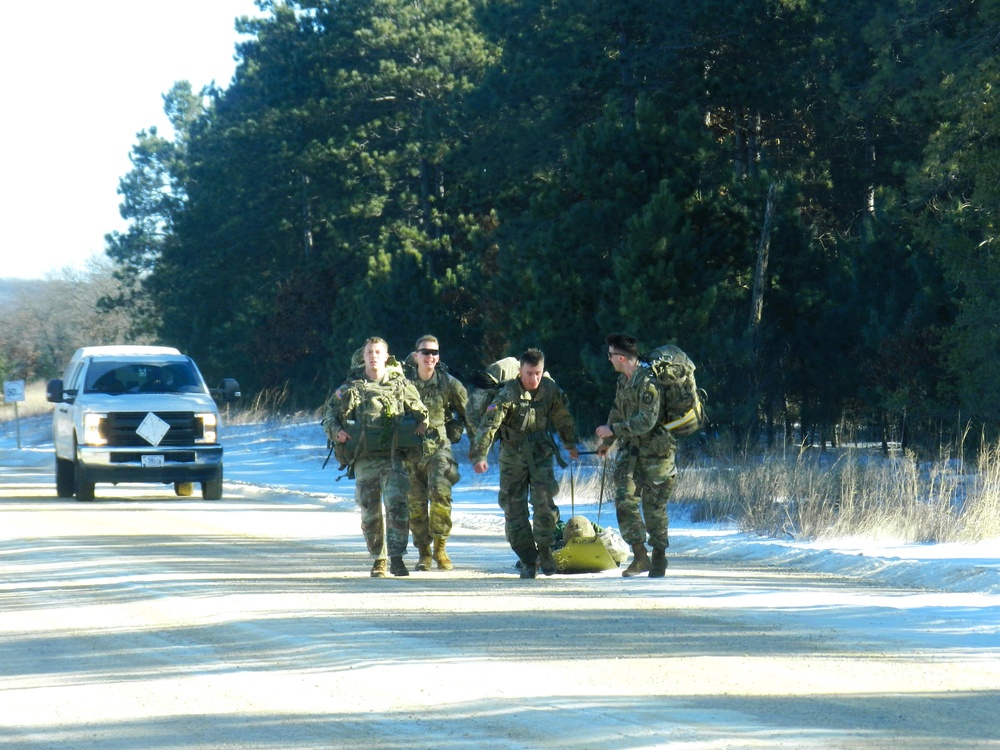 2025 ROTC Northern Warfare Challenge at Fort McCoy