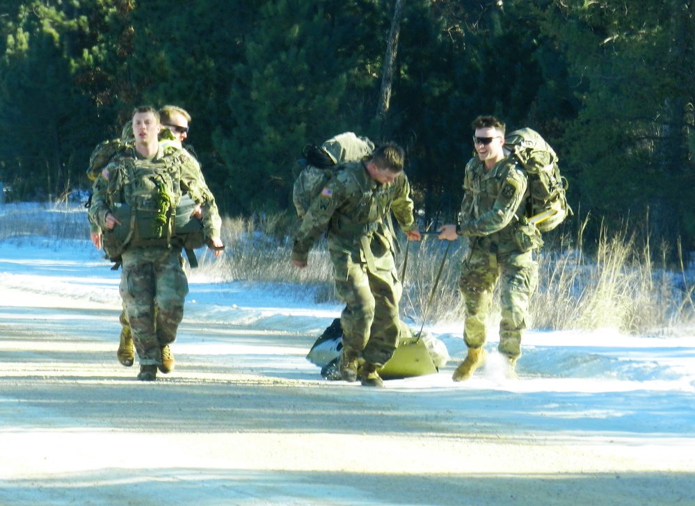 2025 ROTC Northern Warfare Challenge at Fort McCoy