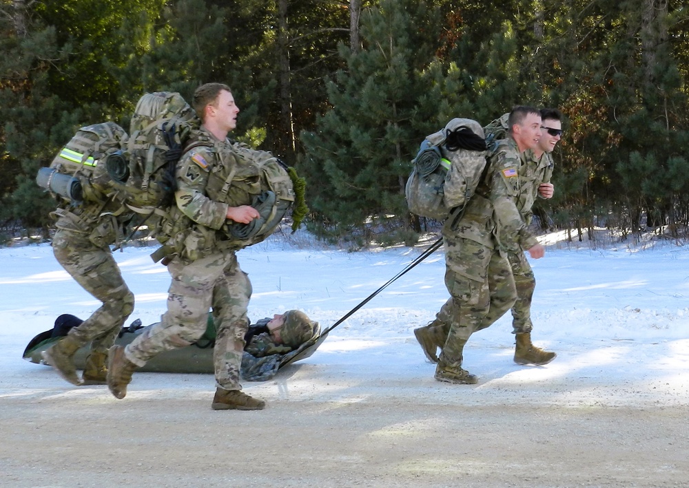 2025 ROTC Northern Warfare Challenge at Fort McCoy