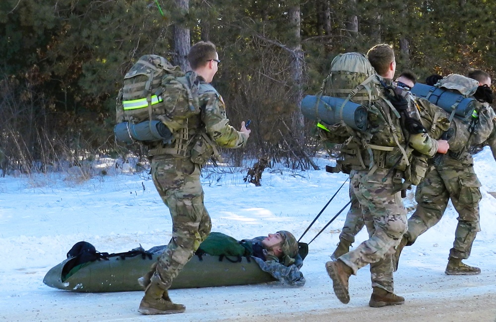 2025 ROTC Northern Warfare Challenge at Fort McCoy