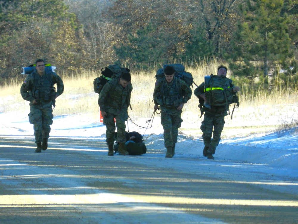 2025 ROTC Northern Warfare Challenge at Fort McCoy