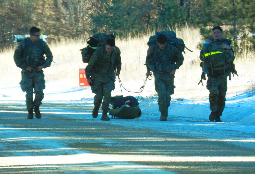 2025 ROTC Northern Warfare Challenge at Fort McCoy