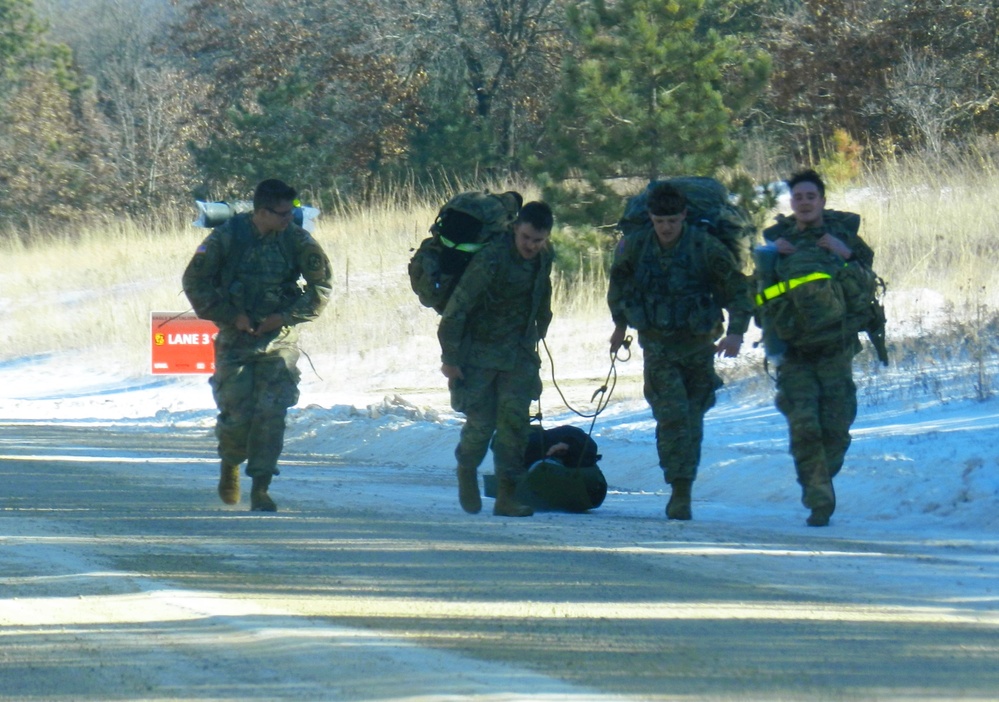 2025 ROTC Northern Warfare Challenge at Fort McCoy